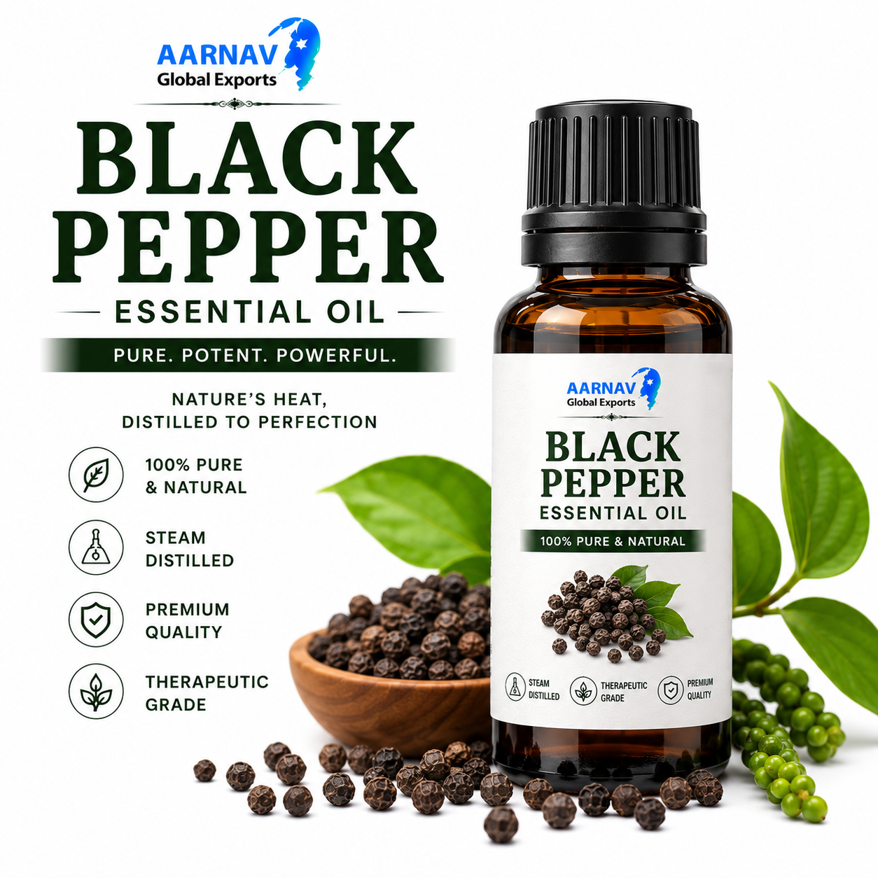 Black Pepper Essential Oil - Image 2